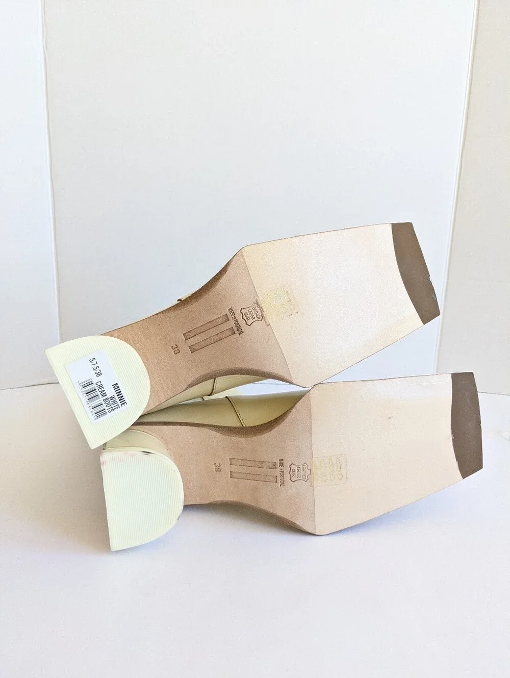Miista Off-White Minnie Boots 38